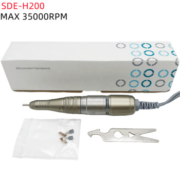 Κιβώτιο ελέγχου 65W BT Marathon Champion Micro motor 35000RPM DC30V H200 Handle Electric Nail Drill Nail File Equipment