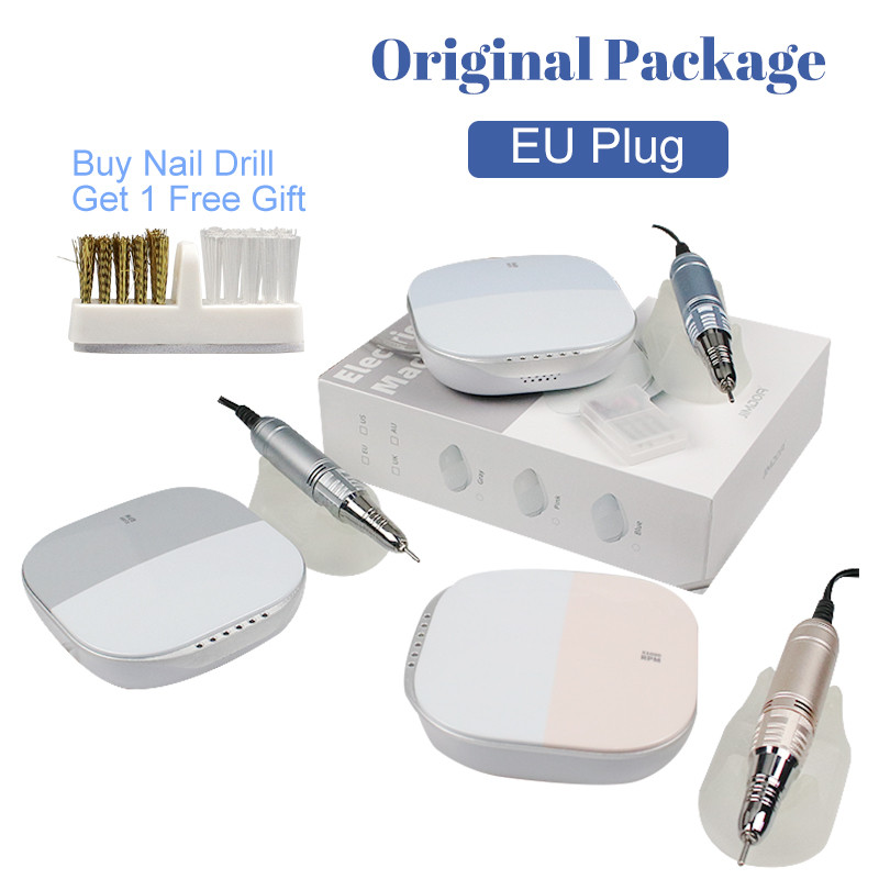 35000 RPM manikiūro mašina elektrinė nagų gręžimo mašina 35 W elektrinė nagų dildė LED ekranas nagų gręžimo mašina nagų salonai