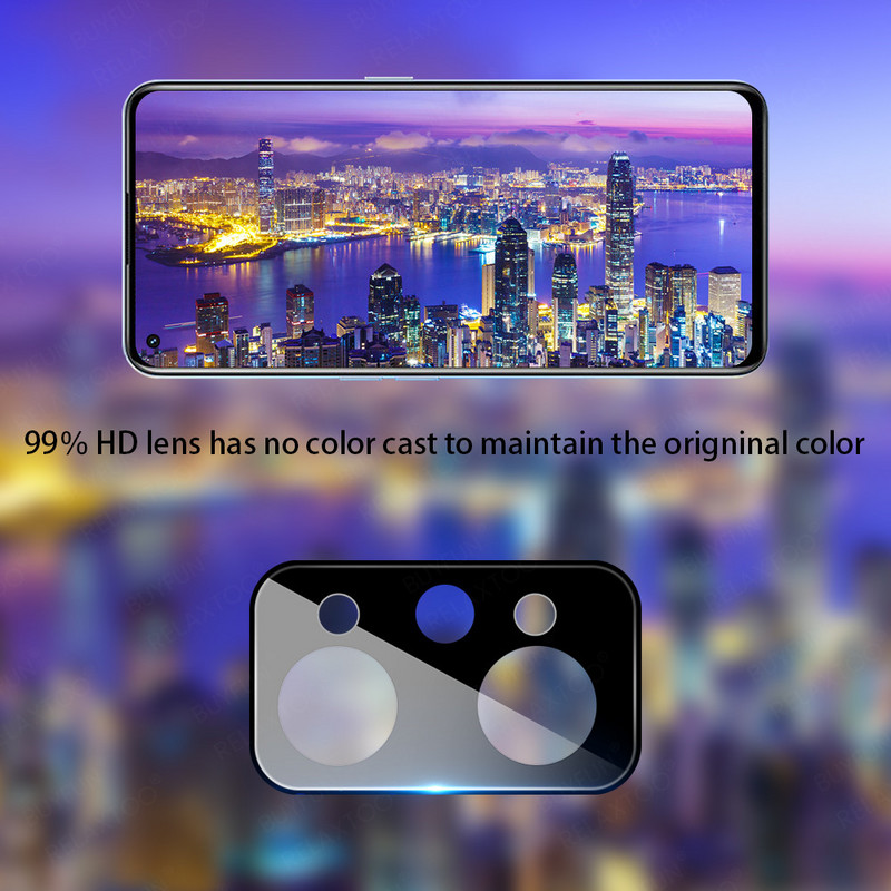 Για Realme GT Neo 3T Θήκη 3D κυρτή πίσω κάμερα Προστατευτικό γυάλινο δακτύλιο Realmi GTNeo 2 Neo2 GT Neo3T GT2 Πίσω κάλυμμα βάσης