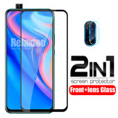 2 в 1 защитно стъкло за huawei p smart Z закалено стъкло на hauwei p smart 2019 psmart Z STK-LX1 протектор за обектива на камерата Филм
