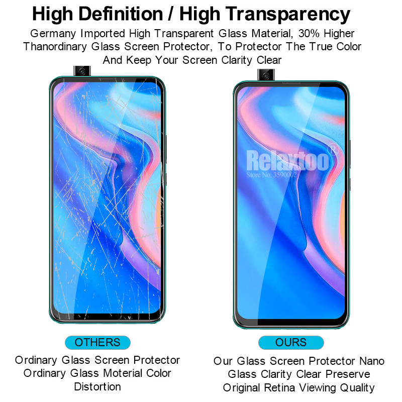 2 в 1 защитно стъкло за huawei p smart Z закалено стъкло на hauwei p smart 2019 psmart Z STK-LX1 протектор за обектива на камерата Филм