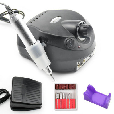 35000 RPM elektrinis nagų gręžimo aparatas Elektrinis manikiūro staklės Grąžtai Priedai pedikiūro rinkinys Nagų gręžimo dildė nagų įrankiai