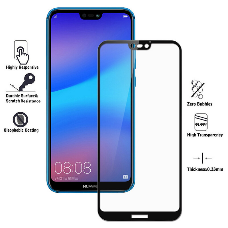 3D Full Cover Tempered Glass for Huawei P20 Lite Glass Screen Armor Protector Film στο Hawei P 20 Pro 20Pro 20lite light Glas
