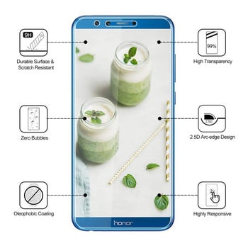 E-PLUS Закалено стъклено протекторно стъкло за мобилен телефон Huawei Honor 9 Lite Защитно стъкло за смартфон