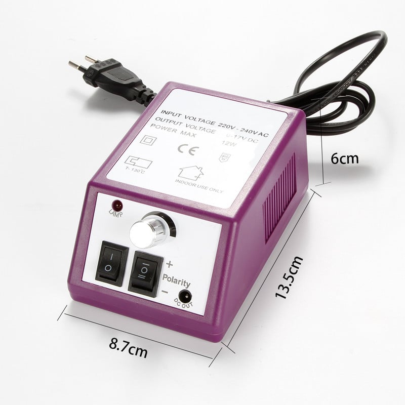 Pro körömfúró manikűr gép 10db maró készlet elektromos körömfúró géllakk pedikűr körömreszelő szerszámok