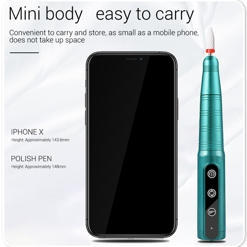 Slefuit electric de 35000 rpm pentru manichiura pedichiura Pila de unghii Dispozitiv pentru indepartarea ojei cu gel Freza pentru masina de gaurit unghii de salon de arta unghiilor