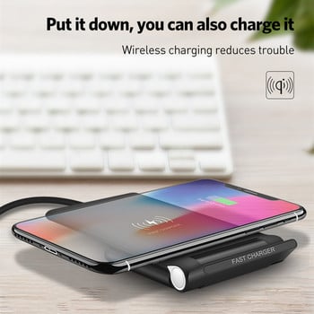 Βάση στήριξης ασύρματου φορτιστή 65 W Super Fast για iPhone 13 12 Φορτιστής τηλεφώνου Samsung Xiaomi Huawei Ασύρματη βάση φόρτισης τηλεφώνου