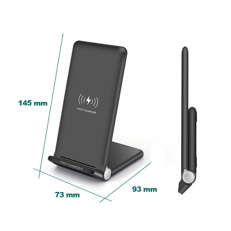 65 W szupergyors vezeték nélküli töltő állvány iPhone 13 12 Samsung Xiaomi Huawei telefontöltő vezeték nélküli töltő telefontartóhoz
