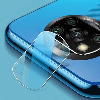 6 в 1 закалено стъкло за Poco X3 NFC X3 Pro X3 GT X2 Протектор на екрана Пълно покритие Стъклен филм за обектива на камерата за Poco X3 Pro Glass