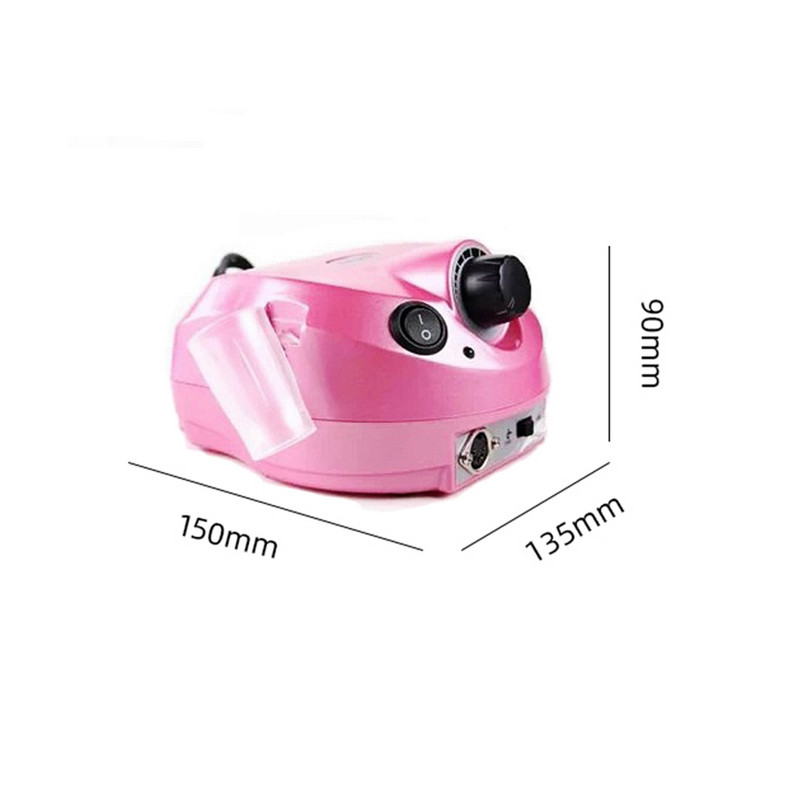 Mașină electrică de găurit unghii profesională de 35000/20000 rpm cu set de freza pentru manichiură unghii și unghii de la picioare pentru îndepărtarea lacului cu gel