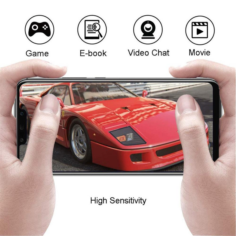 Προστασία οθόνης Full Tempered Glass για Huawei Mate 20 Lite Προστασία γυαλιού ασφαλείας για smartphone