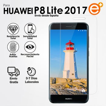 Пълен закален стъклен протектор за екран за Huawei P8 lite 2017 Защитно стъкло за смартфон