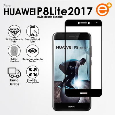 Пълен закален стъклен протектор за екран за Huawei P8 lite 2017 Защитно стъкло за смартфон