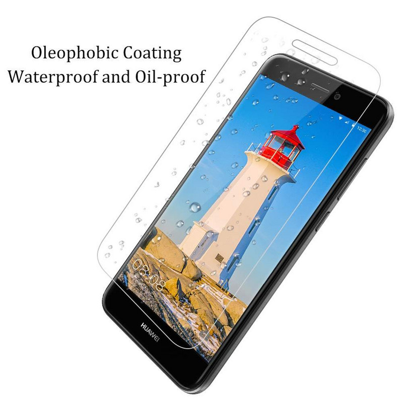 Προστατευτικό οθόνης Full Tempered Glass για Huawei P8 lite 2017 Προστασία γυαλιού ασφαλείας για Smartphone