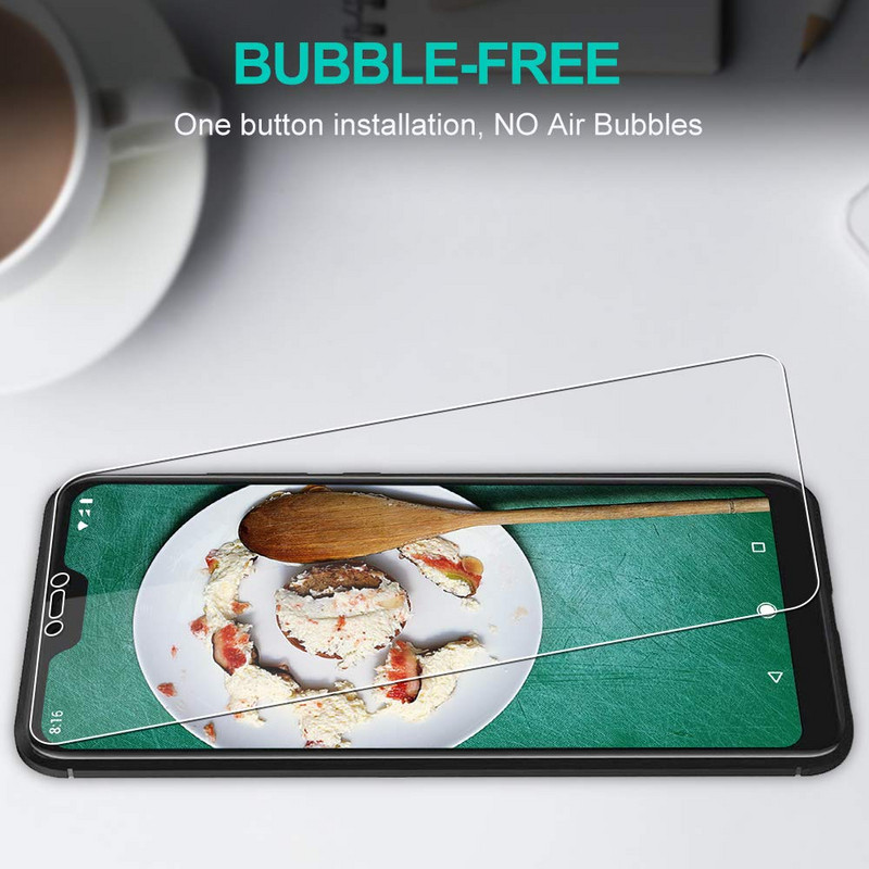 Προστατευτικό οθόνης Full Tempered Glass για Xiaomi Mi A2 Lite Redmi 6 Pro Προστασία γυαλιού ασφαλείας για smartphone