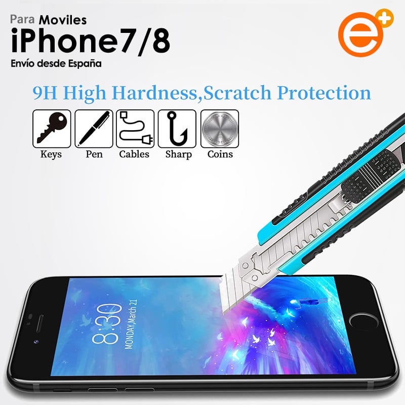 Προστατευτικό οθόνης Full Tempered Glass για iPhone 7 8 SE 2020 Προστασία γυαλιού ασφαλείας για Smartphone