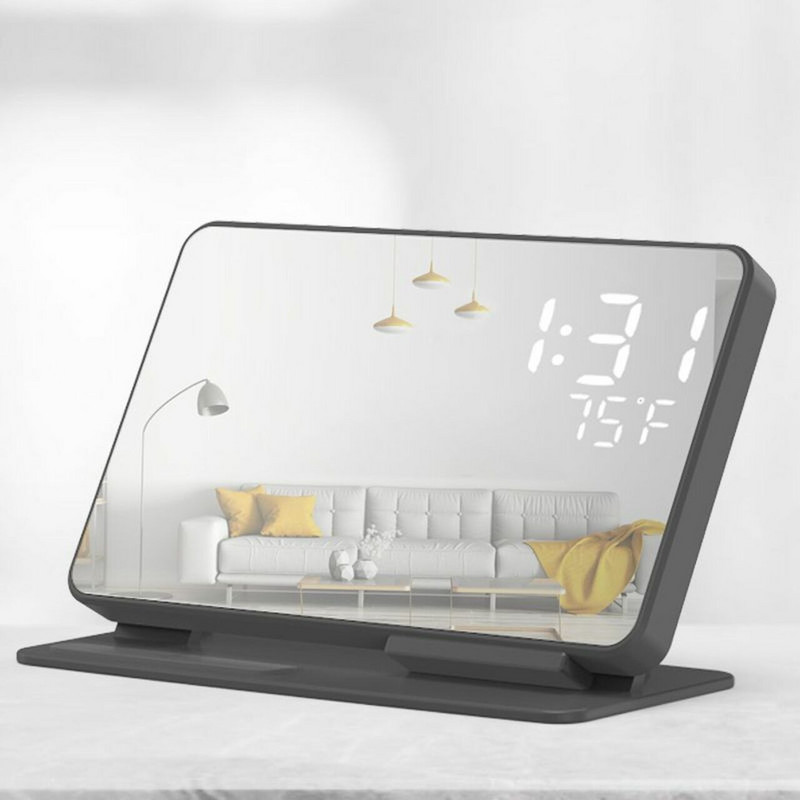 3 u 1 bežični punjač za iPhone 14 13 12 Pro Max 11 XS 15W brzo punjenje Dock Station stolna LED digitalna budilica