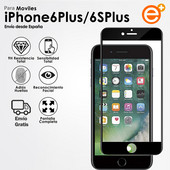 Προστατευτικό οθόνης Full Tempered Glass για iPhone 6 Plus 6S Plus Προστασία γυαλιού ασφαλείας για Smartphone