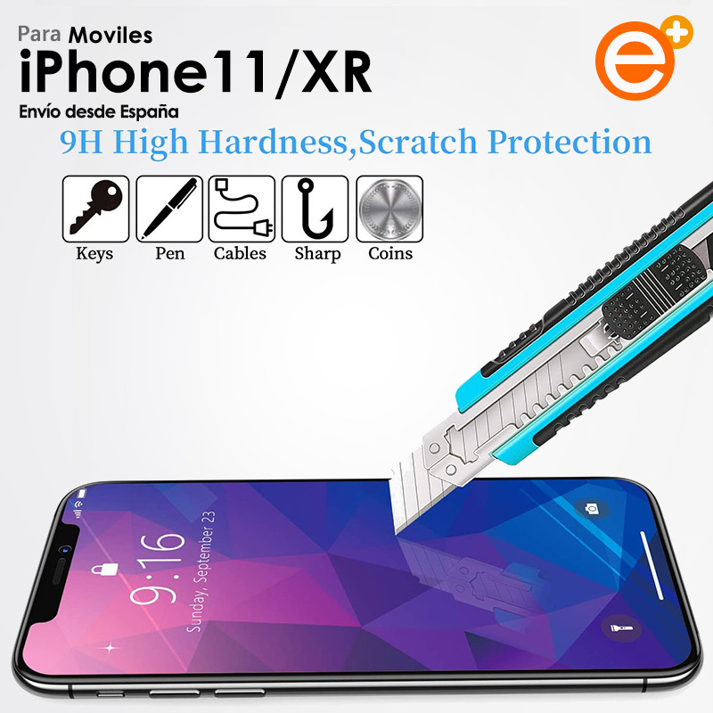Προστατευτικό οθόνης Full Tempered Glass για iPhone 11 XR Προστασία γυαλιού ασφαλείας για Smartphone