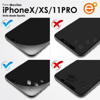 Пълен протектор от закалено стъкло за iPhone X XS 11 Pro Защитно стъкло за смартфон