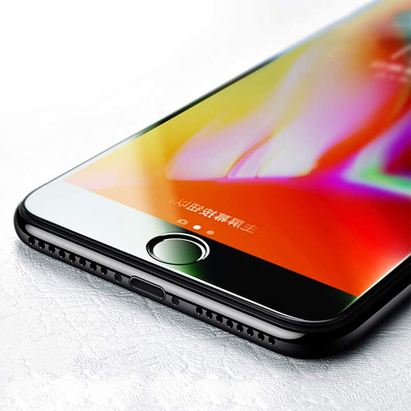 Προστατευτικό οθόνης Full Tempered Glass για iPhone 7 Plus 8 Plus Προστασία γυαλιού ασφαλείας για Smartphone