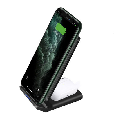 Stație de încărcare fără fir 4 în 1 pentru Apple Watch 8 7 6 Dock de încărcare Airpods Pro, încărcător rapid de 15W pentru iPhone 14 13 12 11 X XR XS