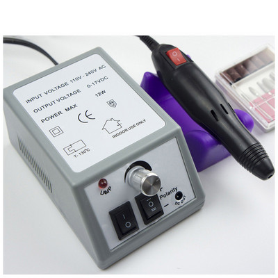 65 W teljesítményű elektromos körömfúró szerszám manikűr géphez Nail Art Reszelő körömfúró szerszám pedikűr készülék köröm kellékekhez