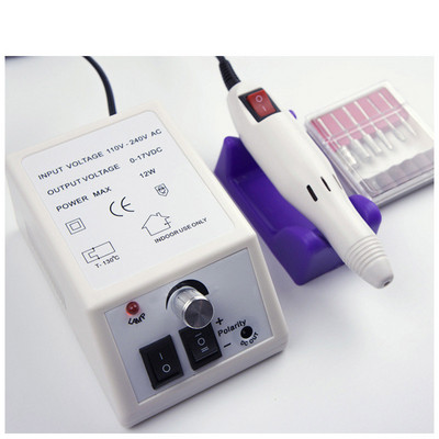 65 W teljesítményű elektromos körömfúró szerszám manikűr géphez Nail Art Reszelő körömfúró szerszám pedikűr készülék köröm kellékekhez