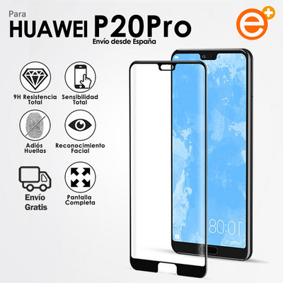 Пълен протектор от закалено стъкло за смартфон Huawei P20 Pro Защитно стъкло