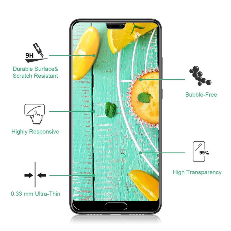 Προστασία οθόνης Full Tempered Glass για Huawei P20 Pro Smartphone Security Glass Protection