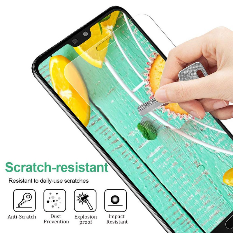 Προστασία οθόνης Full Tempered Glass για Huawei P20 Pro Smartphone Security Glass Protection
