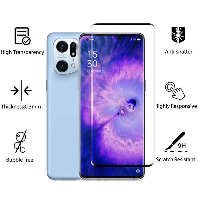 Täisekraani kaitsekile Oppo Find X5 Pro karastatud klaasist tagakaamera objektiivi kaitsekile Oppo Find X5 lite X5 Pro klaasile