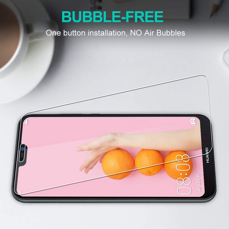 Viso grūdinto stiklo ekrano apsauga, skirta Huawei P20 Lite išmaniojo telefono apsauginiam stiklui
