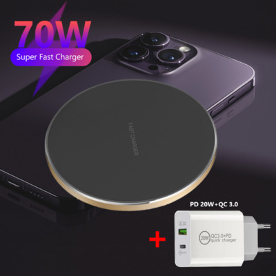 100 W ātrs bezvadu lādētājs tālrunim iPhone 14 13 12 11 Pro Max Samsung S22 S21 S20 S10 S9 S8 9. piezīme 8. uzlādes ātrais adapteris