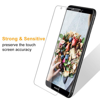 Пълен закален стъклен протектор за екран за смартфон Huawei P Smart Защитно стъкло