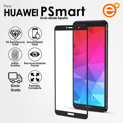 Пълен закален стъклен протектор за екран за смартфон Huawei P Smart Защитно стъкло