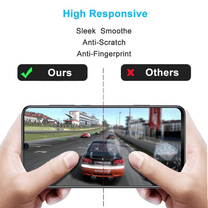 Προστασία οθόνης Full Tempered Glass για Huawei P Smart Z Security Glass Protection για Smartphone