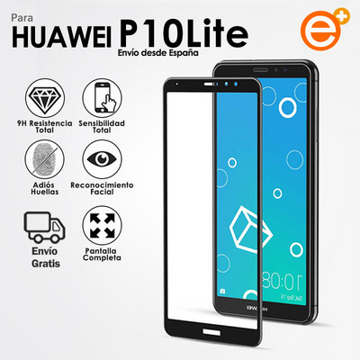 Пълен закален стъклен протектор на екрана за смартфон Huawei P10 Lite Стъклена защита