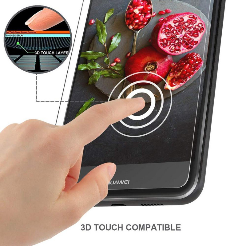 Προστατευτικό οθόνης Full Tempered Glass για Προστασία γυαλιού smartphone Huawei P10 Lite