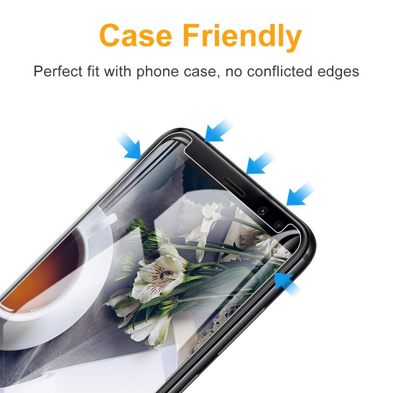 E-Plus Full Tempered Glass Screen Protection για Huawei Mate 10 Lite Security Glass Protection για Smartphone