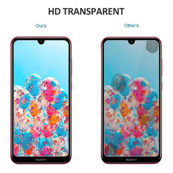 Пълен закален стъклен протектор за екран за смартфон Huawei Y7 2019 Защитно стъкло