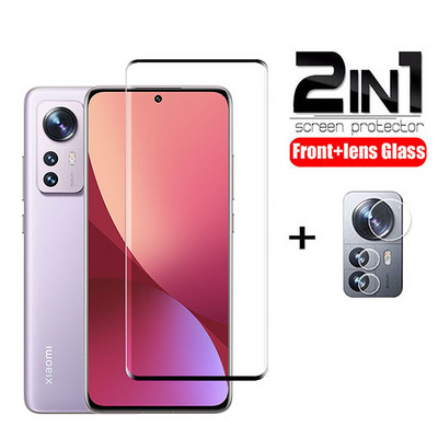 Full Screen Protector za Xiaomi mi 12 Pro Tempered Glass Film za objektiv kamere Zaštitno staklo na Xiaomi 12 Pro 12X staklu