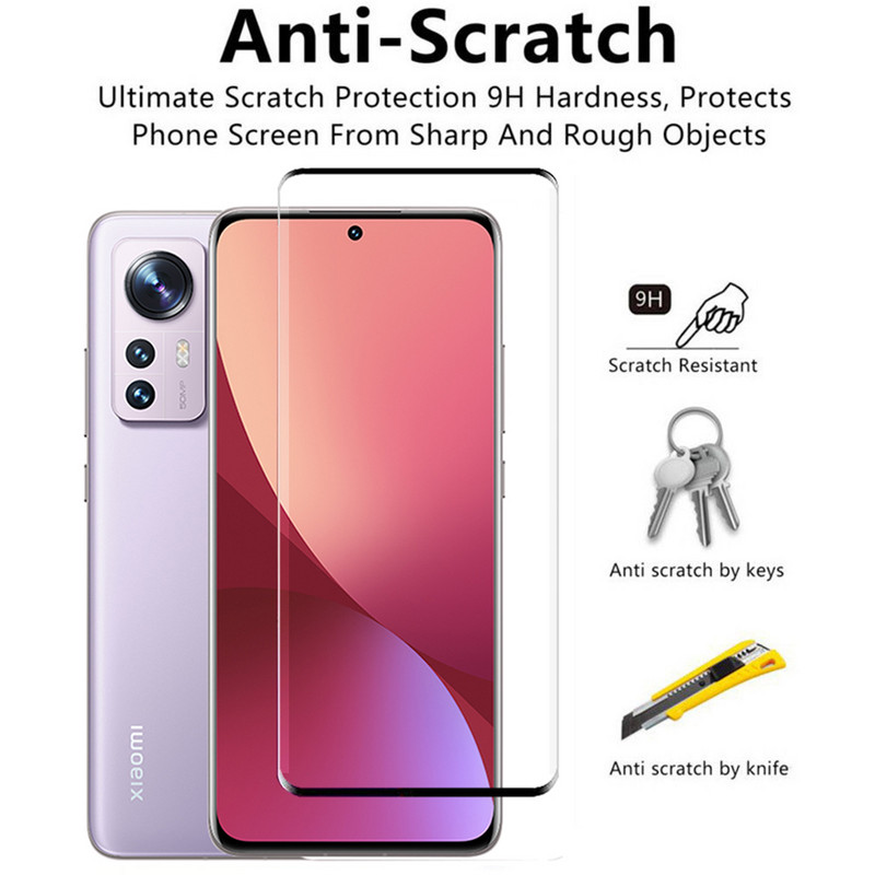 Full Screen Protector za Xiaomi mi 12 Pro Tempered Glass Film za objektiv kamere Zaštitno staklo na Xiaomi 12 Pro 12X staklu