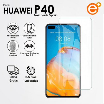 Προστασία οθόνης Tempered Glass για Huawei P40 Safety Glass Protection για Smartphone E-PLUS