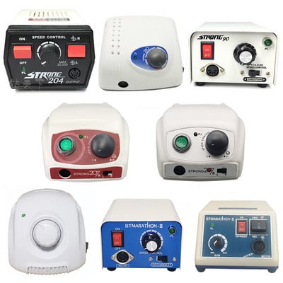 Strong 210 Marathon Power Control Box za mikromotorni nasadnik 65W Stroj za manikuru Pedikura Električna bušilica za nokte Oprema za pedale
