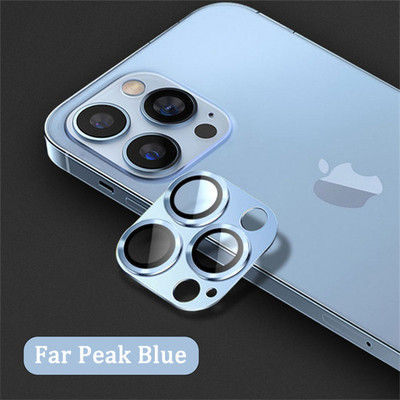 Kameras objektīva metāla aizsargstikls iPhone 14 13 Pro Max 13 Mini aizmugurējam objektīva vāciņam iPhone 14 Plus pilna vāka aizsargmaciņās