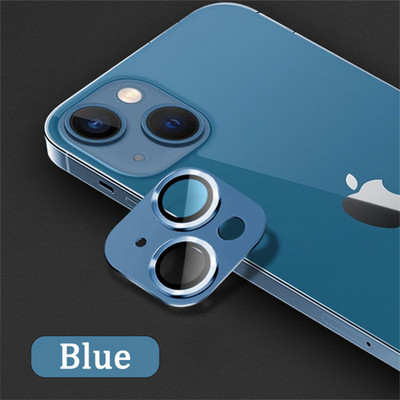 Kameras objektīva metāla aizsargstikls iPhone 14 13 Pro Max 13 Mini aizmugurējam objektīva vāciņam iPhone 14 Plus pilna vāka aizsargmaciņās