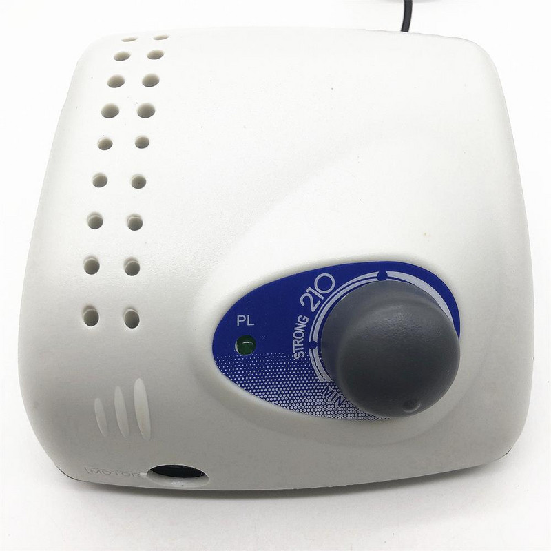 NAUJAS 45K Strong 102LN Handpiece Strong 210 valdymo dėžutė, skirta manikiūrui elektrinis nagų gręžtuvas, manikiūro mašina poliravimo nagų dildė