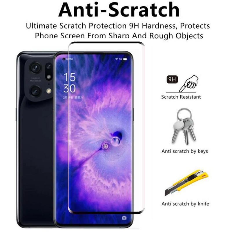 Για το Oppo Find X5 Pro Screen Protector πίσω κάμερας με φακό Full Tempered Glass Προστατευτικό φιλμ στο Oppo Find X5 lite X5 Pro Glass