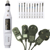 1 rinkinys Profesionalus elektrinis nagų gręžimo aparatas pedikiūro manikiūro gręžtuvas pedikiūro gręžimo rinkinys salono nagų gręžtuvas 20000 aps./min.